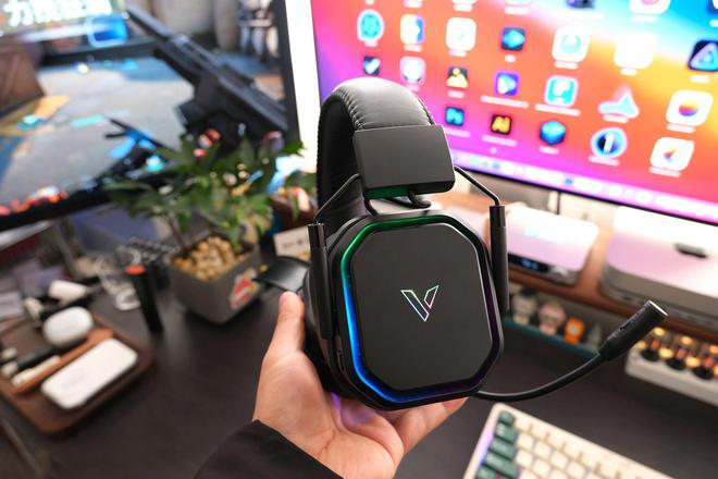 ：为游戏爱好者量身打造的沉浸式体验！龙8头号玩家雷柏VH850游戏耳机